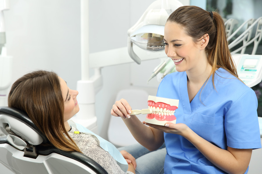 Beratung zur Zahnpflege
